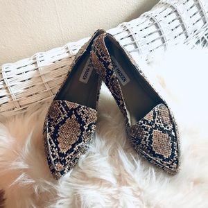 Steve Madden Beige Leopard Stud Shoes 7 New
